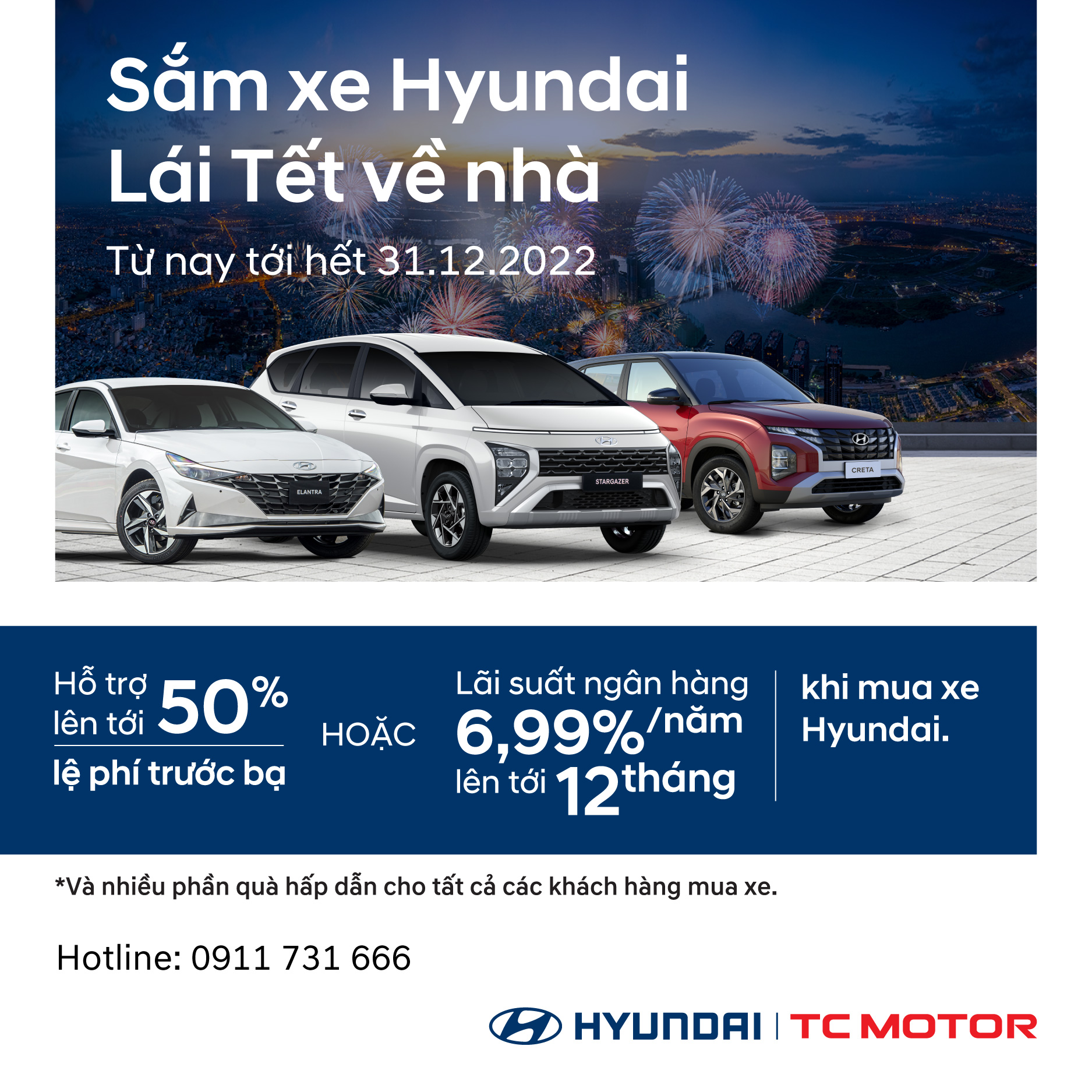 Sắm Xe Hyundai - Lái Tết Về Nhà